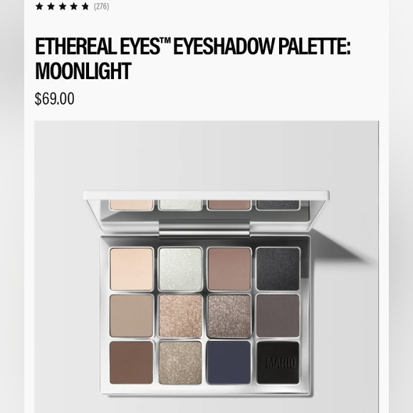 MAKEUP BY MARIO Ethereal Eyes Eyeshadow Palette In Moonlight - Picture 5 of 9
